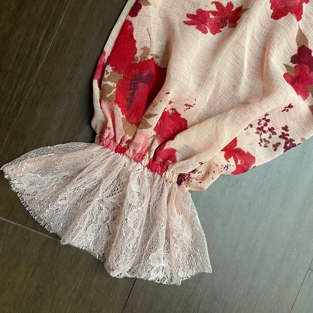 NWT Free people Daphne Blouse